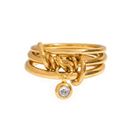 Mila Gold Stack It Ring - ILLUSIVE JEWELS USA