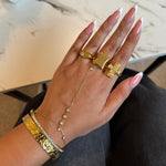 Nelly Gold Hand Chain - ILLUSIVE JEWELS USA