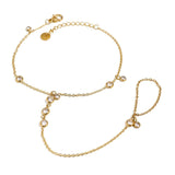 Nelly Gold Hand Chain - ILLUSIVE JEWELS USA