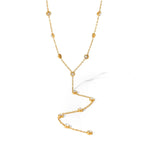 Nova Dangling Gemstone Necklace - ILLUSIVE JEWELS USA