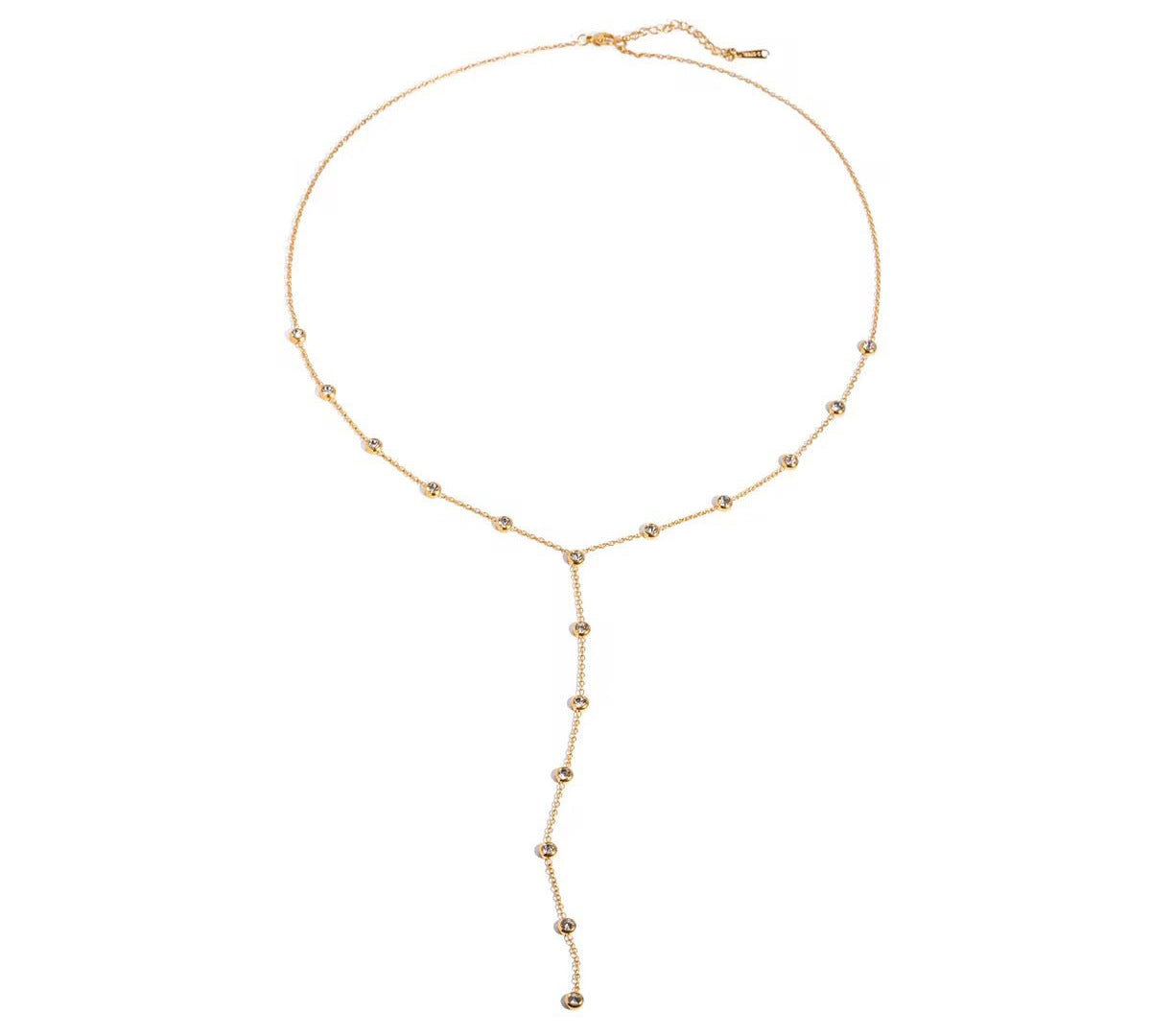 Nova Dangling Gemstone Necklace - ILLUSIVE JEWELS USA