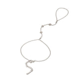 Nova Silver Hand Chain - ILLUSIVE JEWELS USA