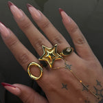 Pia Gold Ring - ILLUSIVE JEWELS USA