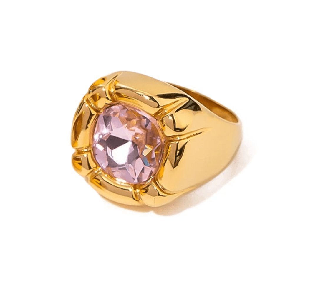 Pink Treasure Ring - ILLUSIVE JEWELS USA