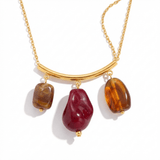 Reina Gold Charm Necklace - ILLUSIVE JEWELS USA