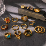 Romy Gold Ring - ILLUSIVE JEWELS USA