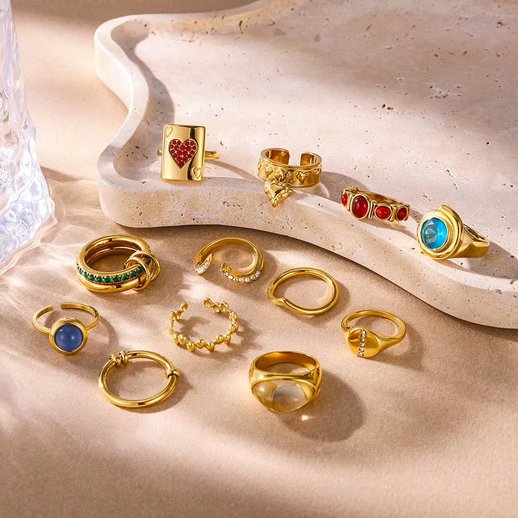 Romy Gold Ring - ILLUSIVE JEWELS USA