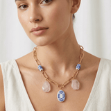 Sienna Gold Charm Necklace - ILLUSIVE JEWELS USA