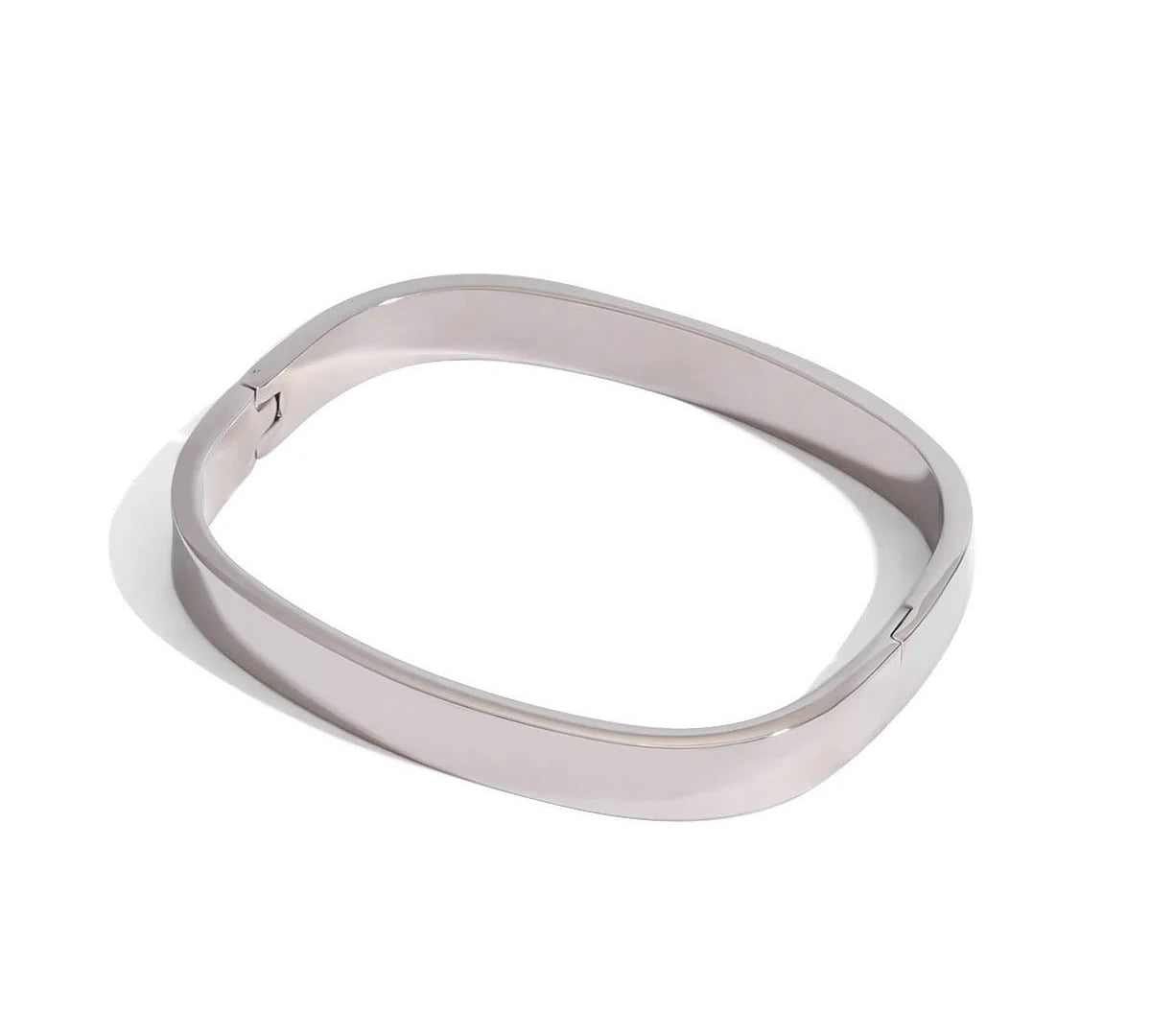 Silver Minimalist Bangle - ILLUSIVE JEWELS USA