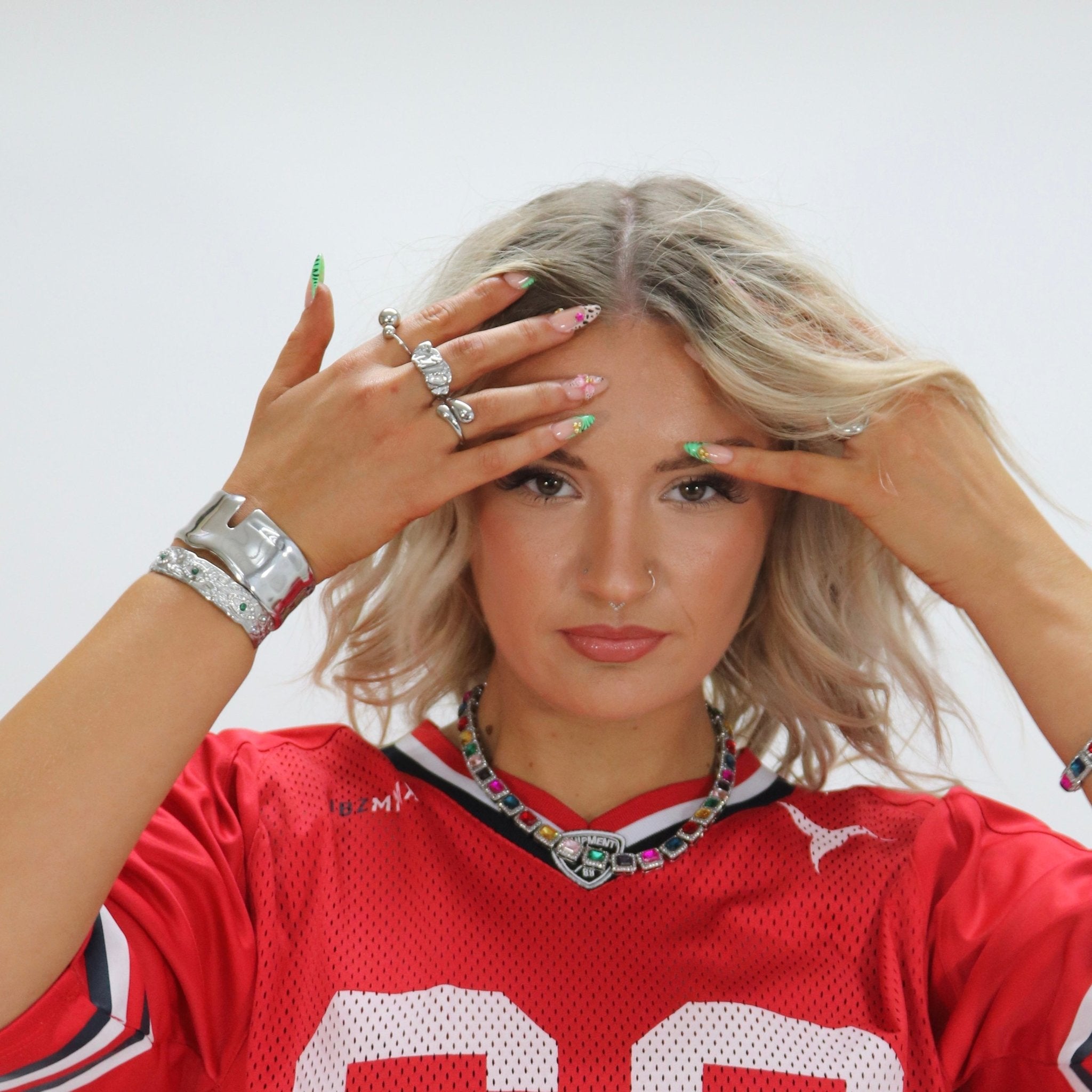 Silver Sofia Ring - ILLUSIVE JEWELS USA