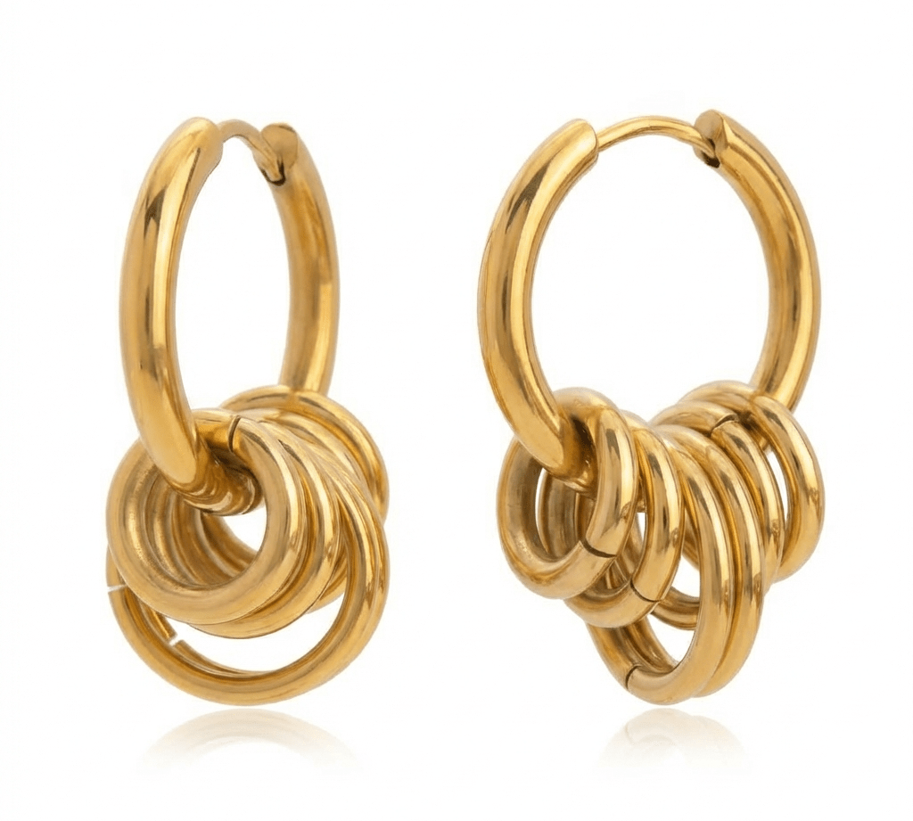 Stack It Earrings - ILLUSIVE JEWELS USA