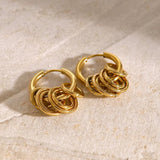 Stack It Earrings - ILLUSIVE JEWELS USA