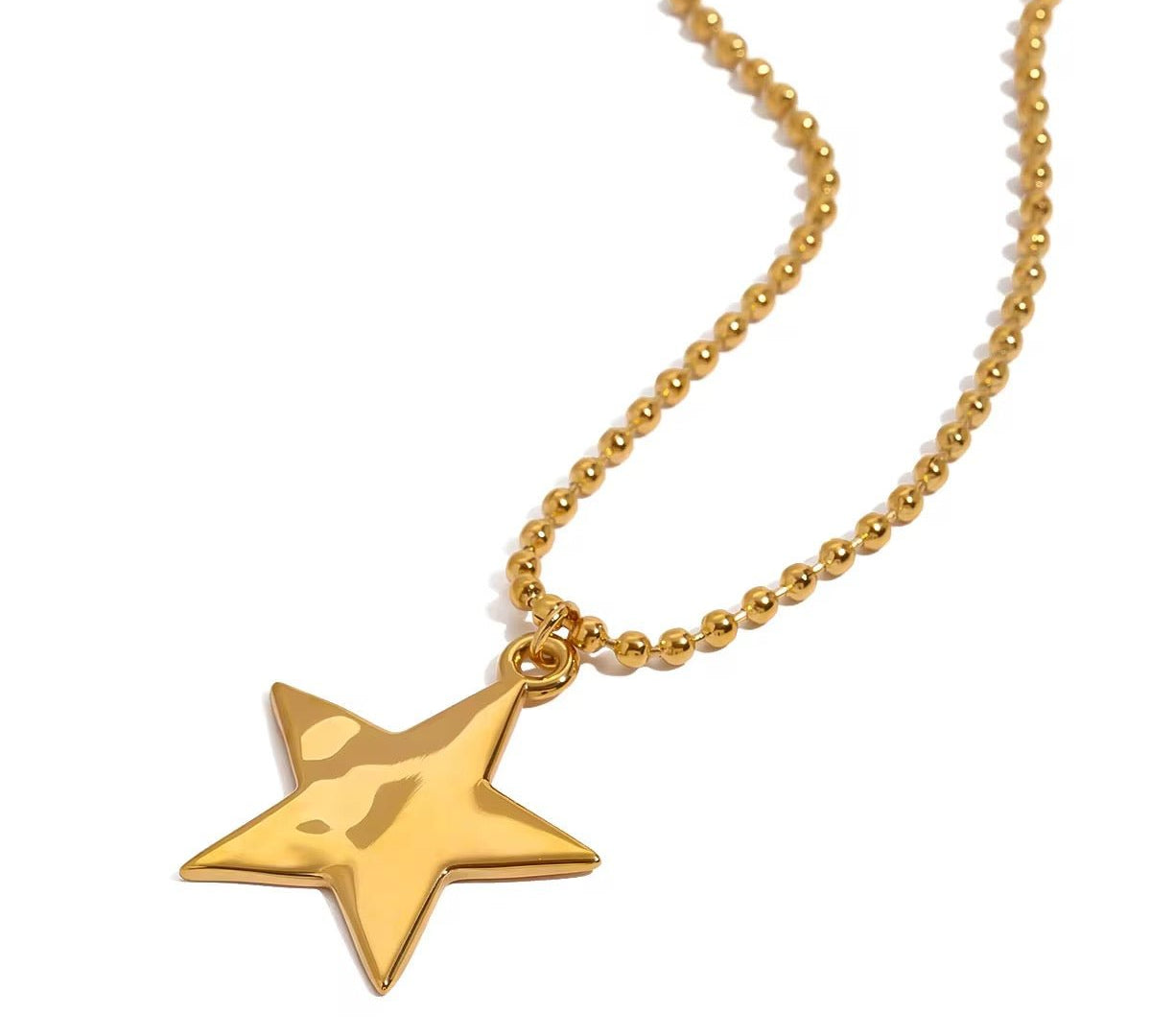 Stargirl Gold Necklace - ILLUSIVE JEWELS USA