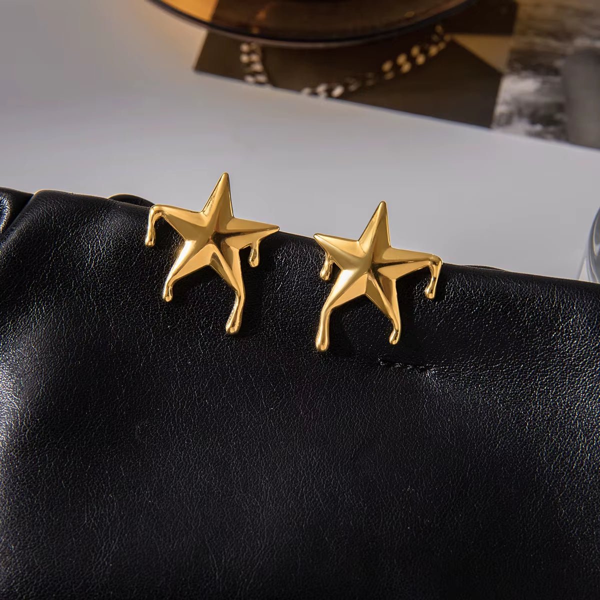 Stella Drip Star Stud Earrings - ILLUSIVE JEWELS USA