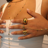 Stellar Gold Ring - ILLUSIVE JEWELS USA