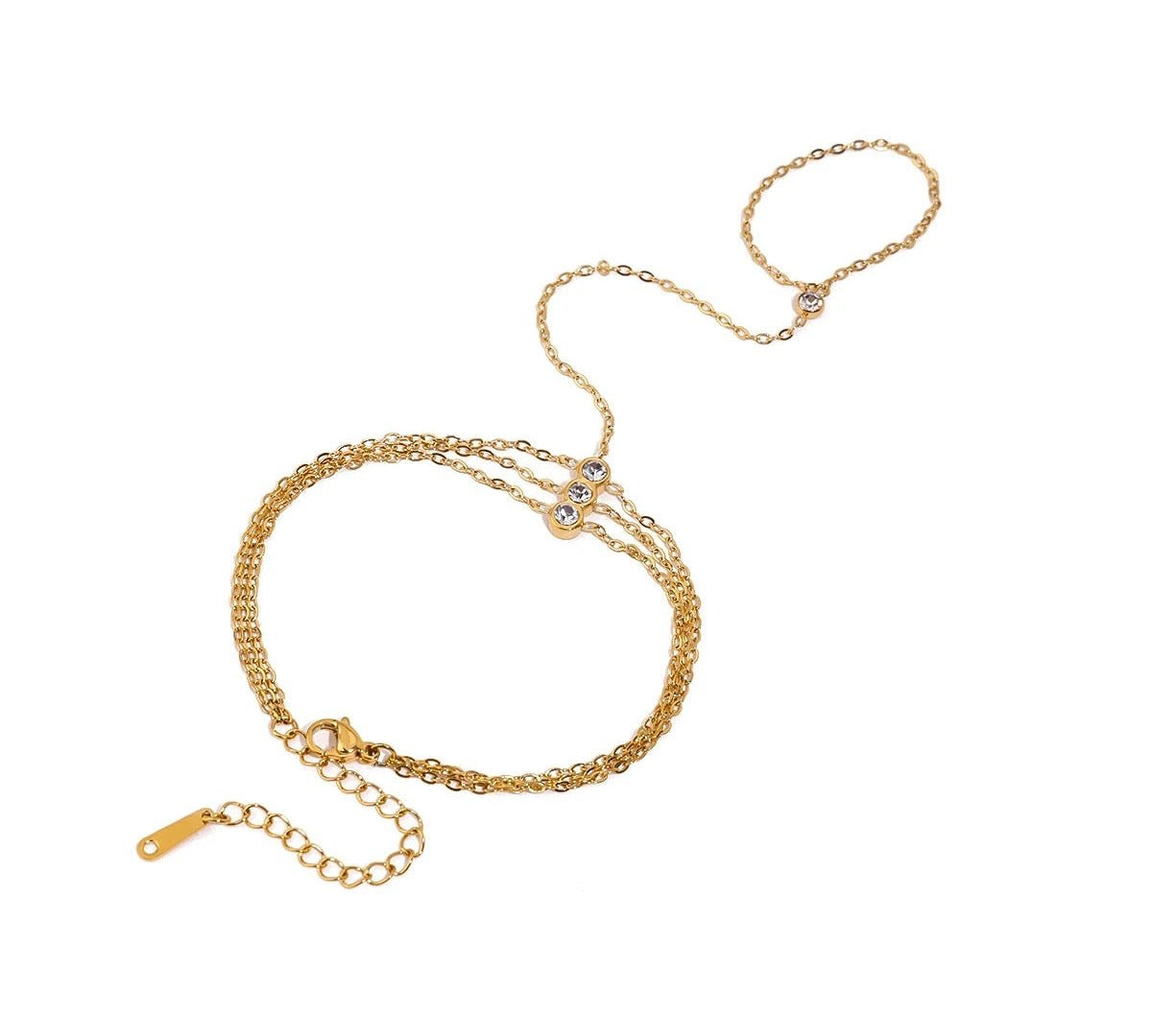Tala Hand Chain - ILLUSIVE JEWELS USA