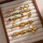 Talia Gold Ring - ILLUSIVE JEWELS USA