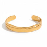 Talulah Gold Cuff Bracelet - ILLUSIVE JEWELS USA