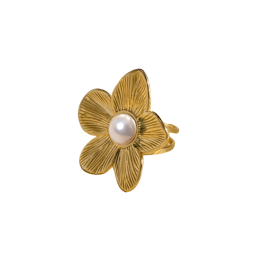 Thalia Flower Ring - ILLUSIVE JEWELS USA