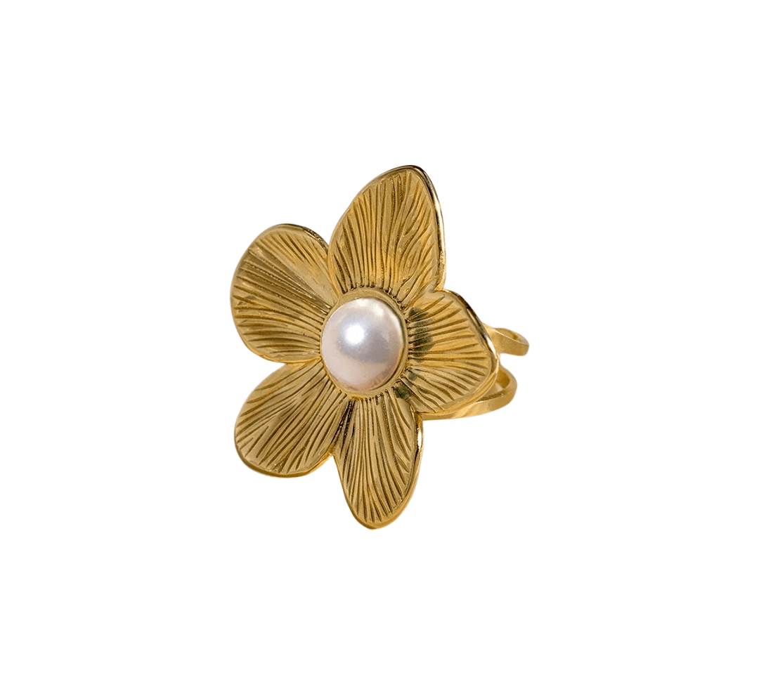 Thalia Flower Ring - ILLUSIVE JEWELS USA
