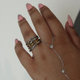 Zola Mixed Metal Stack It Ring - ILLUSIVE JEWELS USA